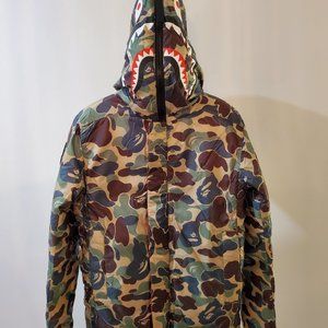 CANADA GOOSE X BAPE X CONCEPTS CROFTON HOODY (Red/Camo)